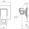 Смеситель Deante Anemon BBZ 044L