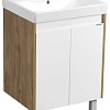 Акватон Тумба с умывальником Сканди Doors 55 1A2788K0SDZ90 (белый/дуб рустикальный)