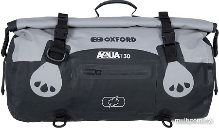 Спортивная сумка Oxford Aqua T-30 Roll Bag OL481 (серый/черный)