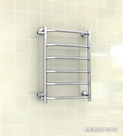 Полотенцесушитель Ростела Трапеция боковое подключение 1 1/4" 8 перекладин 50x80 см
