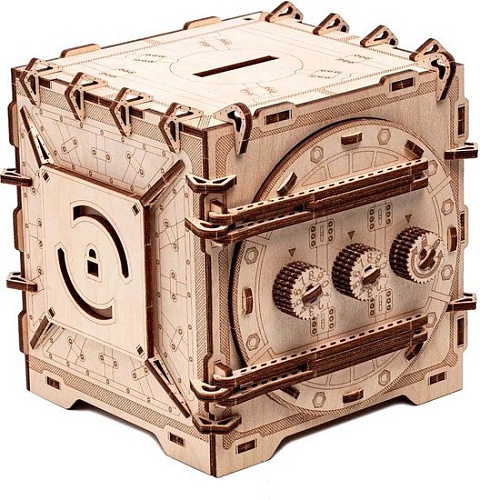 Конструктор Drovo Сейф с кодовым замком DR009