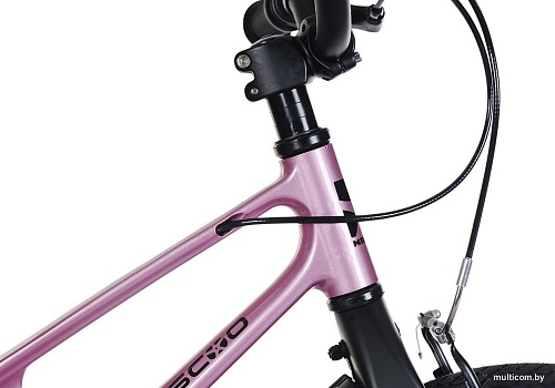 Детский велосипед Maxiscoo Shark Sport 16 2025 MSC-SH1643 (розовый жемчуг)