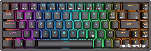 Клавиатура Royal Kludge RKG68 RGB (черный, RK Red)