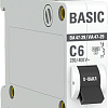 Выключатель автоматический EKF ВА 47-29 1P 6А (С) 4.5кА mcb4729-1-06C