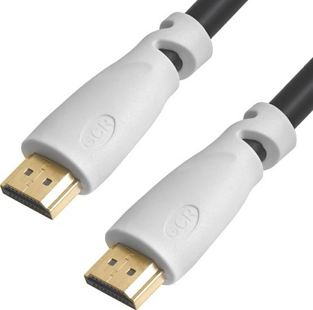 Кабель Greenconnect Russia GCR-51191 HDMI - HDMI (3 м, белый\черный)