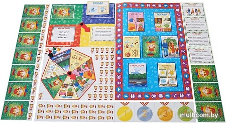 Развивающая игра Радуга Викторина. Умникам и умницам С-998