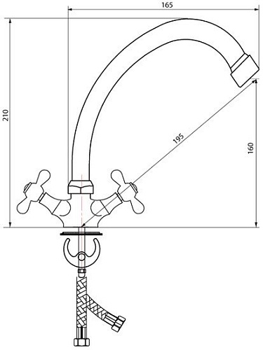 Смеситель Славен О11