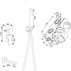 Душевая система РМС SUS129BL-2S
