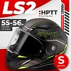 LS2 FF353 Rapid 2 Rokku (S, черный матовый/желтый)