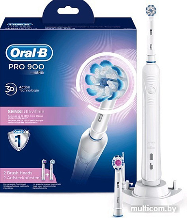 Электрическая зубная щетка Braun Oral-B Pro 900 Sensi UltraThin