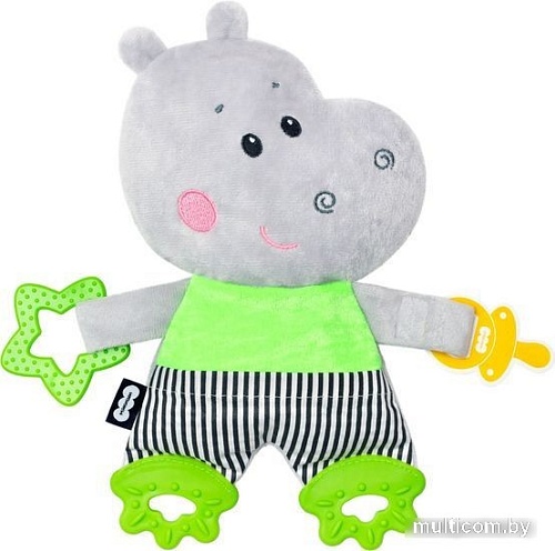 Прорезыватель Мякиши Бегемотик Димочка 725
