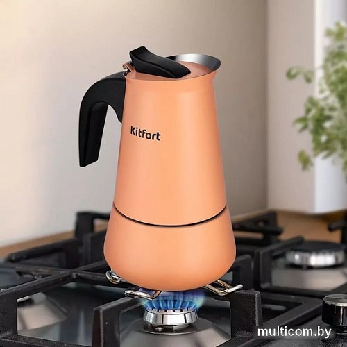 Гейзерная кофеварка Kitfort KT-7148-2