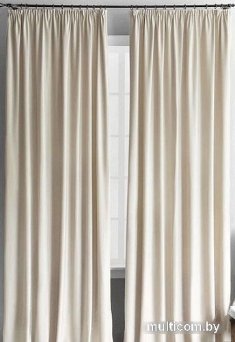 Комплект штор Pasionaria Бархат 290x250 (айвори)