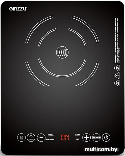 Настольная плита Ginzzu HCI-164