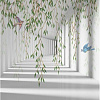 Виниловые обои Citydecor Flower Tunnel 3D 1 200x260