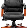 Кресло Бюрократ T-9927WALNUT-LOW (черный)
