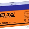 Аккумулятор для ИБП Delta DTM 6032 (6В/3.2 А·ч)