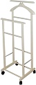 Стойка для одежды Мебелик на колесах В 22Н (слоновая кость)