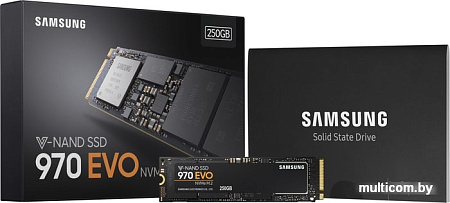 SSD Samsung 970 Evo 250GB MZ-V7E250