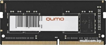 Оперативная память QUMO 4GB DDR4 SODIMM PC4-17000 QUM4S-4G2133C15