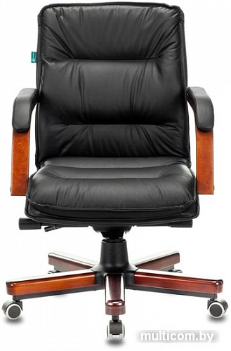 Кресло Бюрократ T-9927WALNUT-LOW (черный)