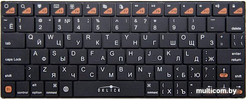 Клавиатура Oklick 840S Wireless Bluetooth Keyboard