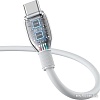 Кабель Baseus Pudding Series USB Type-A - USB Type-C (2 м, белый)