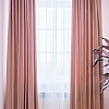 Комплект штор Decoretto Нубук чайная роза НЧР-K33 2.25x2.7 м (розовый, 2 шт)