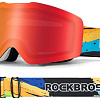 Горнолыжная маска (очки) RockBros SP160 (разноцветный/оранжевый)
