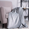 Плед Casa Conforte Royal Flannel 110x150 6155316 (светло-серый)