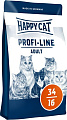 Сухой корм для кошек Happy Cat Profi Adult Lachs 34/16 с лососем 12 кг