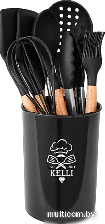 Набор кухонный KELLI KL-01121 (черный)