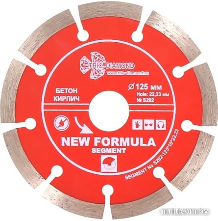 Отрезной диск алмазный Trio Diamond S202