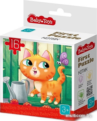 Мозаика/пазл Baby Toys First Puzzle. Котик 04146
