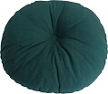 Декоративная подушка Sled Круглая 40x40x10 (зеленый)
