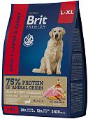 Сухой корм для собак Brit Premium Dog Adult Large and Giant курица 3 кг
