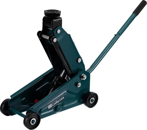 Подкатной домкрат СибрТех 50837 2.5т (кейс)