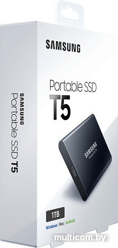 Внешний жесткий диск Samsung T5 1TB (черный)