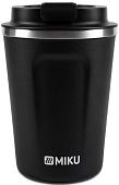 Термокружка Miku 380мл (черный)