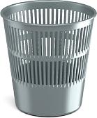 Корзина для бумаг Erich Krause Classic 9 л 55937 (серебряный)