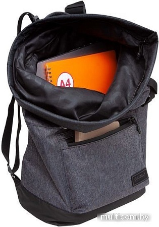 Городской рюкзак Grizzly RQL-315-1 (черный/серый)