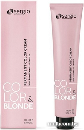 Sergio Professional Color&Blonde 8.00 блондин интенсивный
