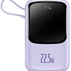 Внешний аккумулятор Baseus Qpow Pro Digital Display Fast Charge 22.5W 20000mAh (сиреневый)