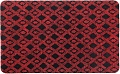 Придверный коврик SunStep Fusion 50х80 37-112 (черный/красный)