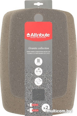 Набор разделочных досок Attribute Granite Collection ABX101