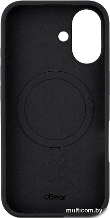 Чехол для телефона uBear Touch Mag Case для Apple iPhone 16 (черный)