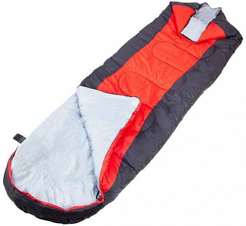 Спальный мешок Acamper Hygge 2x200г/м2 (красный/черный)