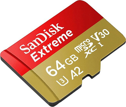 Карта памяти SanDisk Extreme microSDXC SDSQXA2-064G-GN6GN 64GB