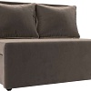 Диван Mebelico Лагуна 114434 (велюр, коричневый/бежевый)