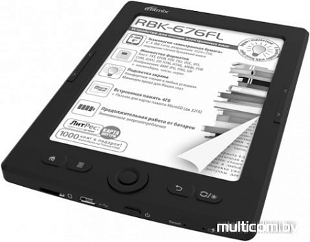 Электронная книга Ritmix RBK-676FL